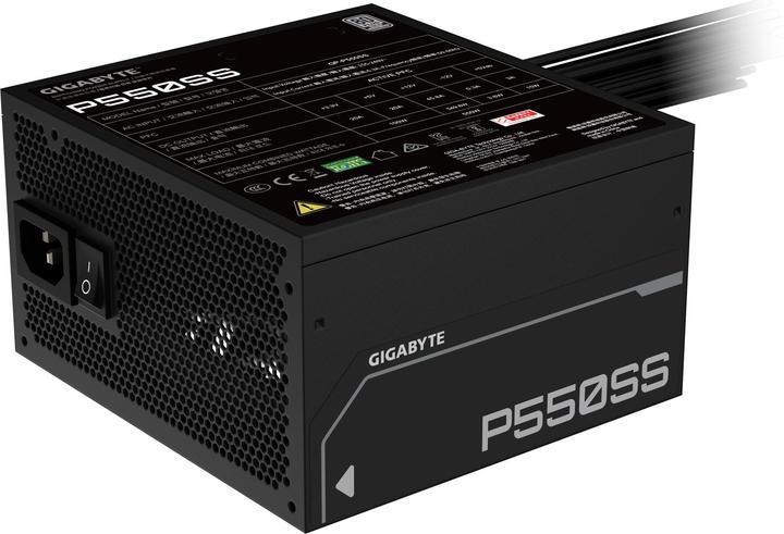Actual product image Gigabyte Power Supply||GP-P650SS|650 Watts|GP-P650SS (650 W)