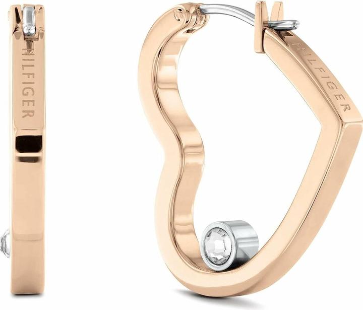 Tommy Hilfiger Damenohrringe Edelstahl 2 cm (Edelstahl)