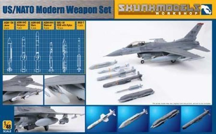 Actual product image Skunkmodels Workshop Us/Nato Modern Weapon Set