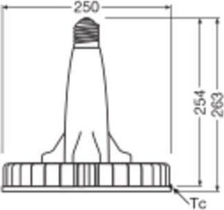 Image du produit Ledvance HID LED HB 160W (E40, 160 W, 25000 lm, 1 x, D)