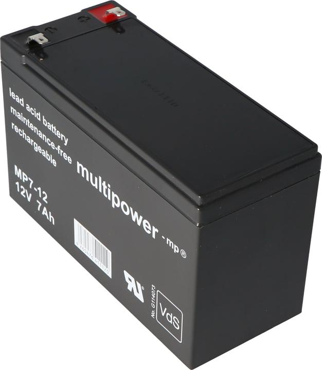 Produktbild Multipower Akku MP7-12 (12 V, 7 Ah)