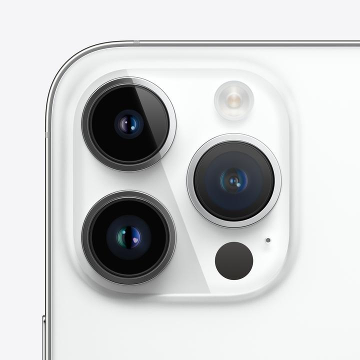 Image du produit Apple iPhone 14 Pro (128 Go, Silver, 6.10", SIM + eSIM, 48 Mpx, 5G)