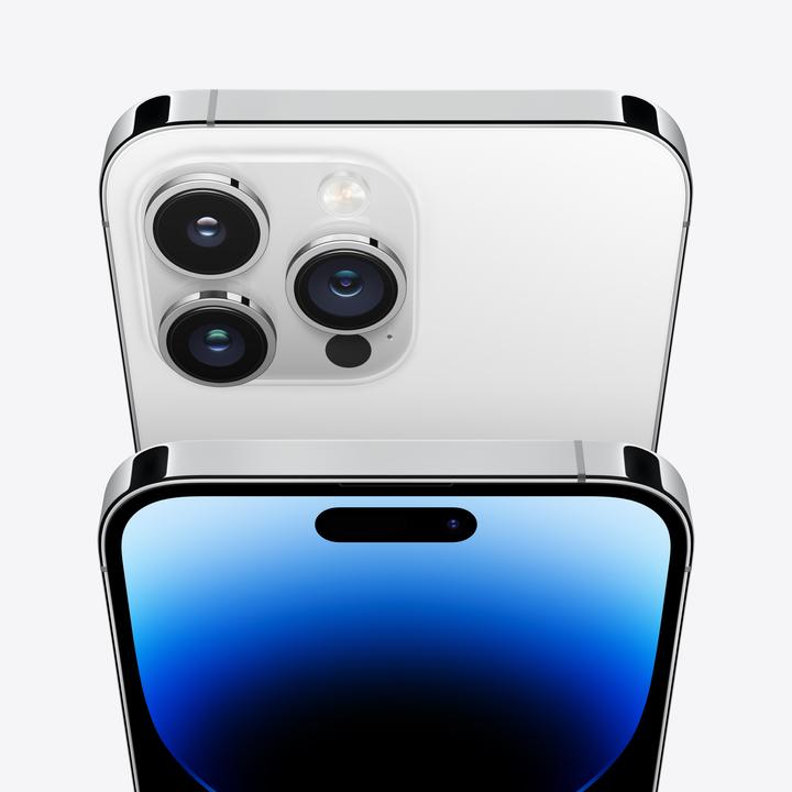Actual product image Apple iPhone 14 Pro Max (512 GB, Silver, 6.70", SIM + eSIM, 48 Mpx, 5G)