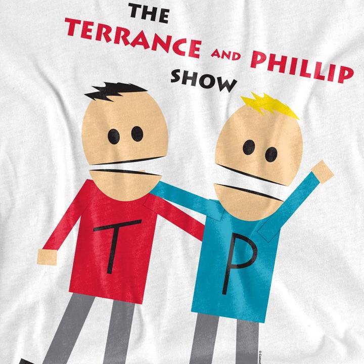 Actual product image Ubisoft Unisex Adult Terrance & Phillip T-Shirt (XL)