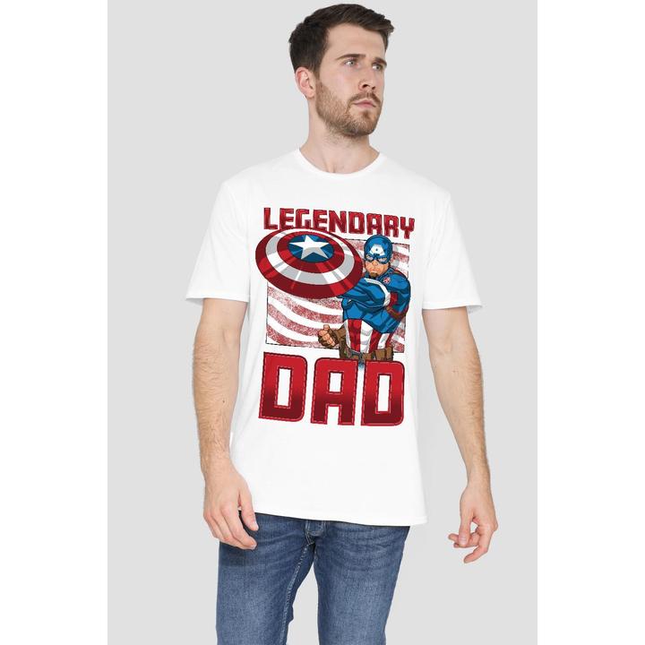 Produktbild Captain America Legendary Dad TShirt (S)