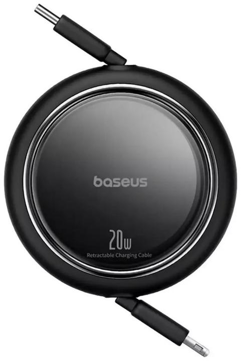 Image du produit Baseus Free2Pull câble rétractable USB-C / Lightning 20W 1m - noir (1 m, USB 2.0)