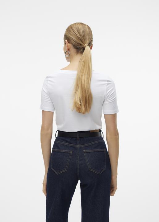 Produktbild Vero Moda U-Boot-Ausschnitt Oberteil mit kurzen Ärmeln (L)