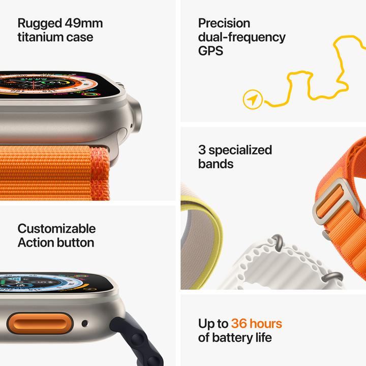 Produktbild Apple Watch Ultra Alpine Loop (49 mm, 4G)