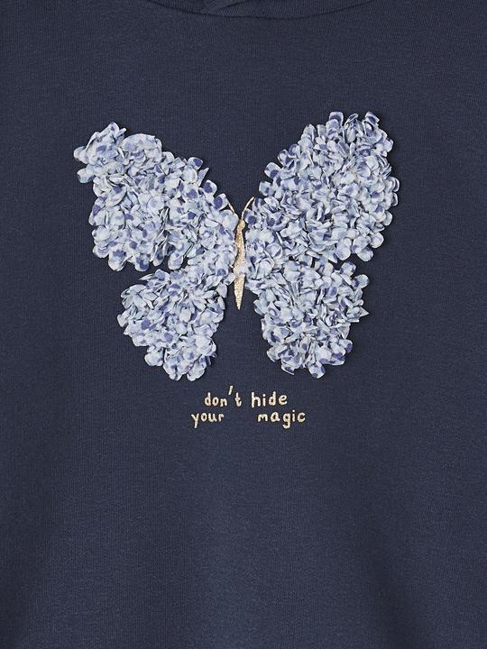 Produktbild Vertbaudet Mädchen Kapuzensweatshirt mit Print (92)