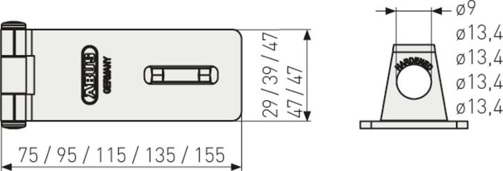 Produktbild Abus Überfalle (6 Stk.)