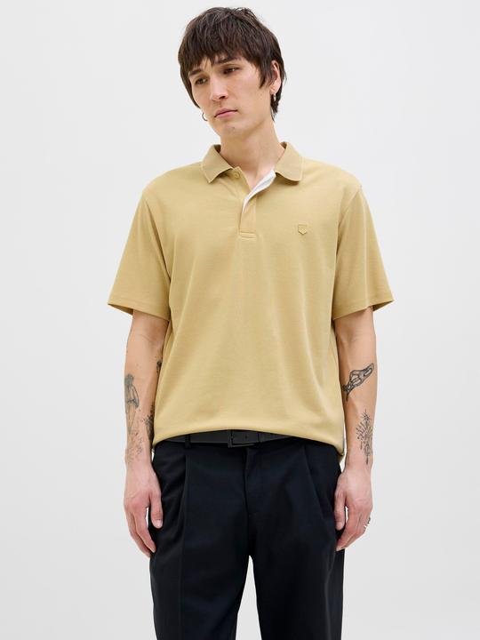 Image du produit Jack & Jones Teinte unie Col de chemise Polo (XL)