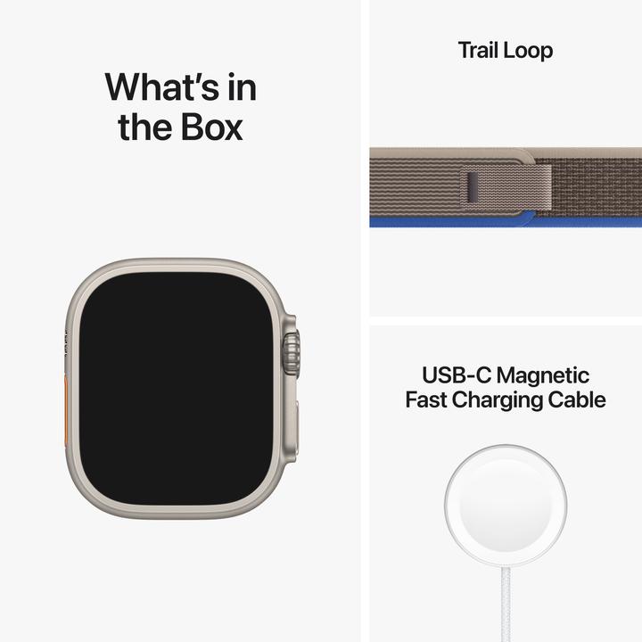 Produktbild Apple Watch Ultra Trail Loop (49 mm, 4G)