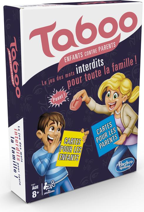 Image du produit Hasbro Gaming Taboo Family Edition, version française (Français)