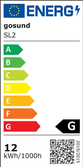 Energie-Label Nitebird SL2 (RGB, 500 cm, Indoor)