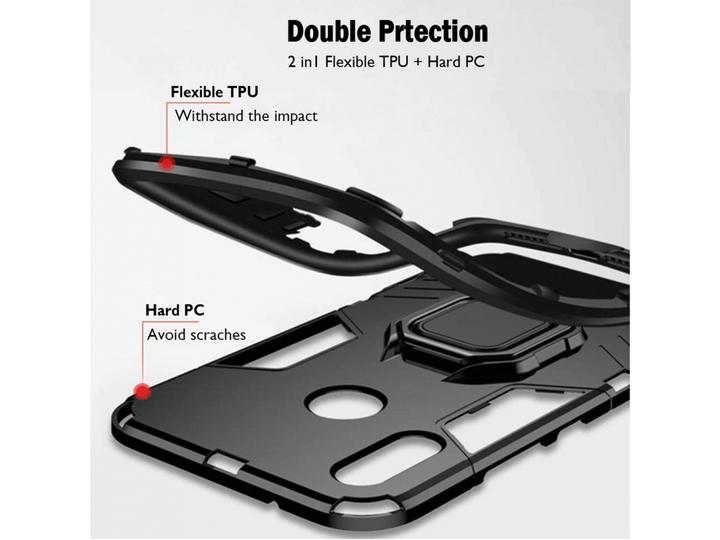 Image du produit Screenguard RingCase Anti-Shock Oppo A52 / A72 Coque (Oppo A72, Oppo A52)