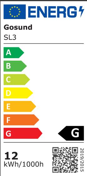 Etichetta energetica Nitebird SL3 (RGB, 500 cm, Interno)