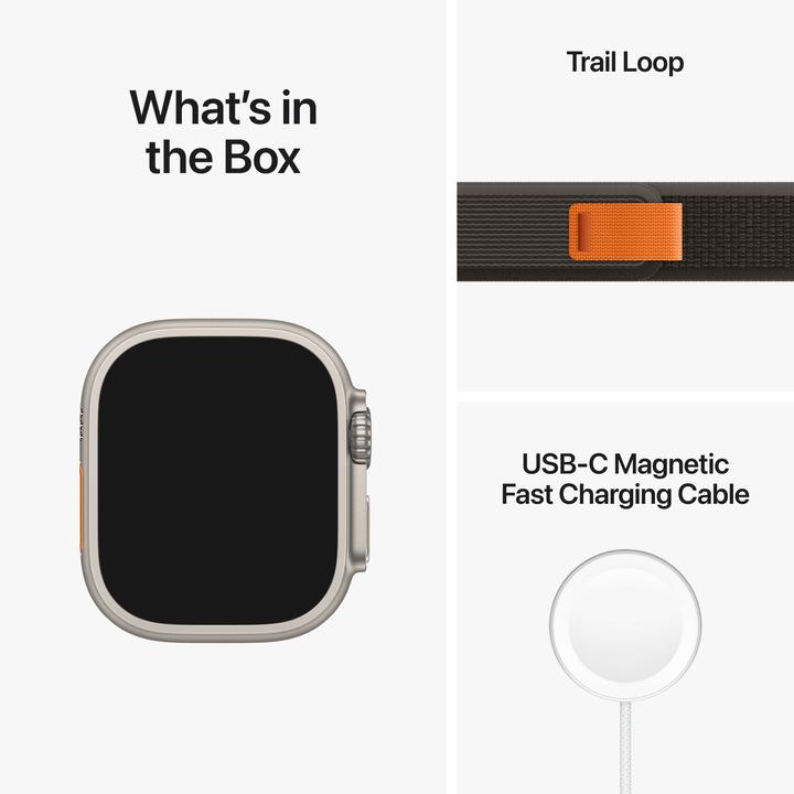 Image du produit Apple Watch Ultra Trail Loop (49 mm, 4G)
