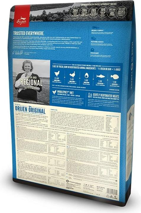 Produktbild Orijen Dog Original (Adult, 1 Stk., 6000 g)