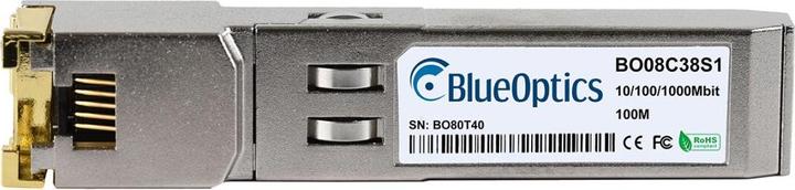 Immagine prodotto BlueOptics Ricetrasmettitore RAD SFP-30H BO08C38S1 SFP compatibile, rame RJ45, 10/100/1000BASE-T, 100 metri