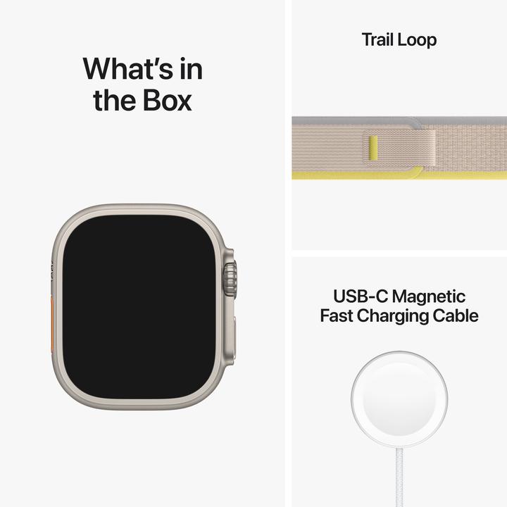 Produktbild Apple Watch Ultra Trail Loop (49 mm, 4G)