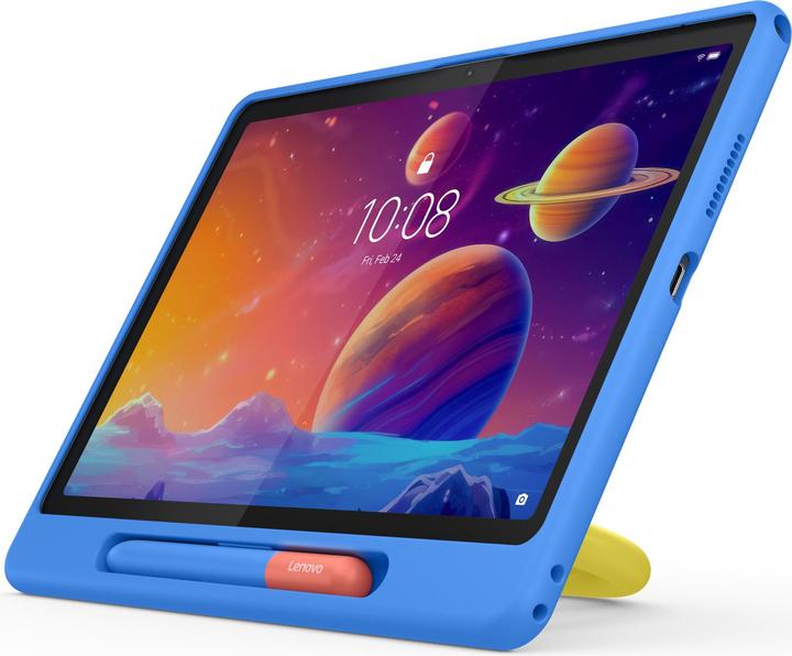 Actual product image Lenovo Tab + Kids Bumper (WLAN only, 10.10", 128 GB, Luna Grey)
