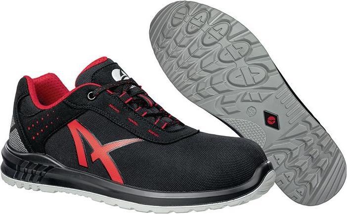 Actual product image Albatros Safety shoe GRID LOW size 44 black/red S3 SRC EN ISO 20345:2011 microfibre/textile fabric (S3, 44)
