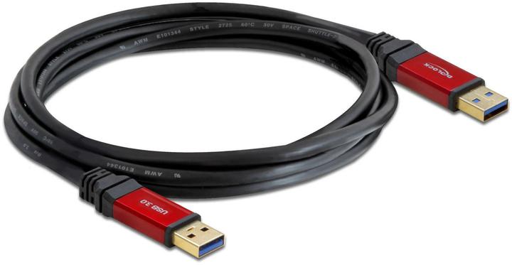Produktbild Delock USB3.0 Kabel, A-Stecker zu A-Stecker (2 m, USB 3.0)