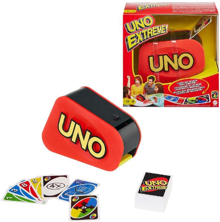 Actual product image Mattel Games UNO Extreme (German)