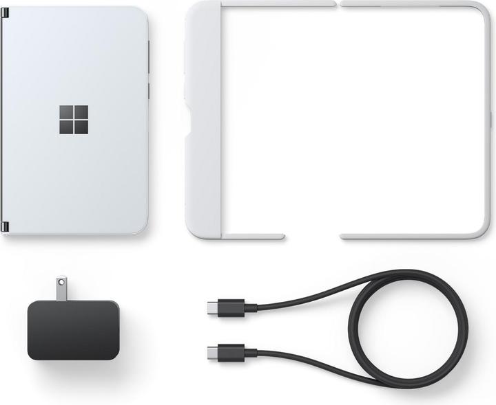 Image du produit Microsoft Surface Duo (128 Go, Glacier, 8.10", Double SIM, 11 Mpx, 4G)