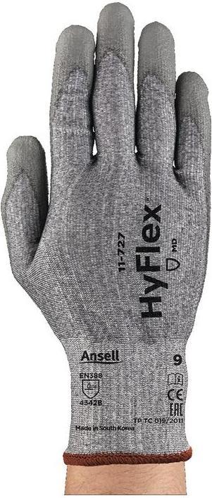 Produktbild Ansell Schnittschutzhandschuhe HyFlex® 11-727 Grösse 11 grau EN 388 PSA-Kategorie II (11)