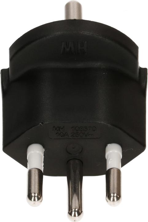 Produktbild Max Hauri Fixadapter Kupplung Schuko (Typ 12, CEE 7/7)