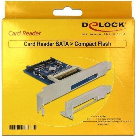 Produktbild Delock SATA II > Compact Flash Card Reader (SATA)