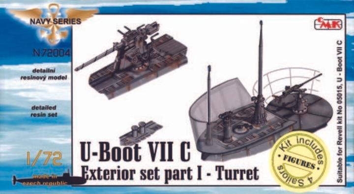 Produktbild CMK U-Boot Typ VII C Aussendetails I Turm für Revell-Bausatz