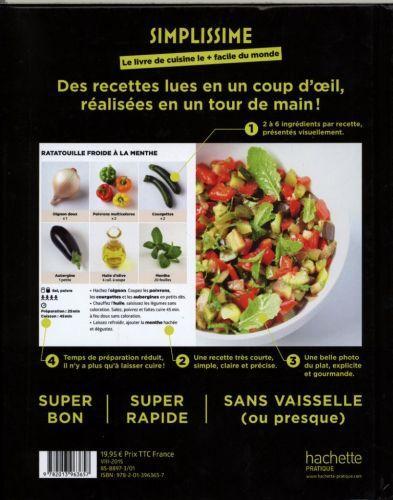 Actual product image Simplissime : le livre de cuisine le plus facile du monde (French, J.- F. Mallet, 2015)