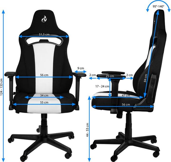 Immagine prodotto Nitro Concepts Sedia da gioco E250