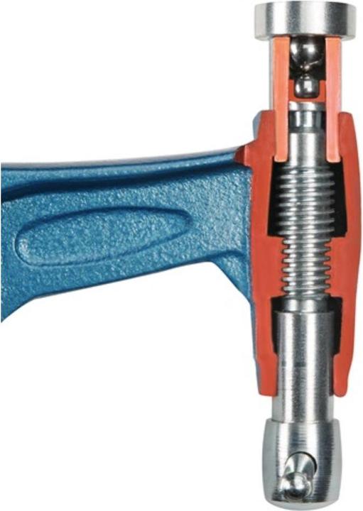 Image du produit Urko Serre-joint 4003-H Portée 500 mm Porte-à-faux 120 mm Poignée pliante métallique 35 x 8 mm (500 mm)