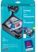 Actual product image Avery Overhead transparencies