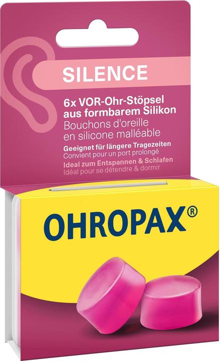 Immagine prodotto Ohropax Silicon PINK (6 x)