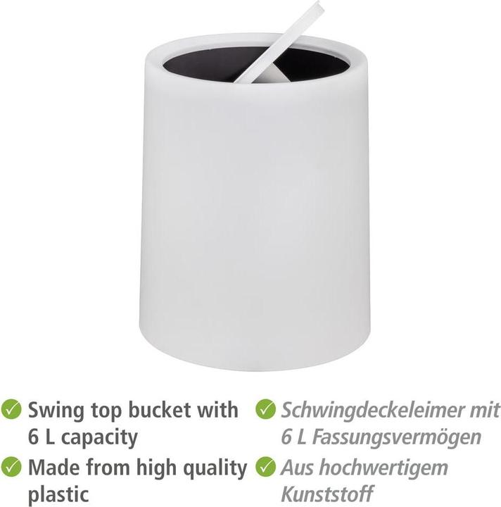 Produktbild Wenko Schwingdeckeleimer Atri (6 l)