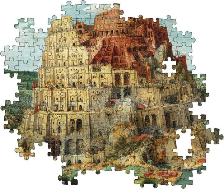 Image du produit Clementoni Puzzle Bruegel, Tower of Babel 1500 pcs. (1500 pièces)