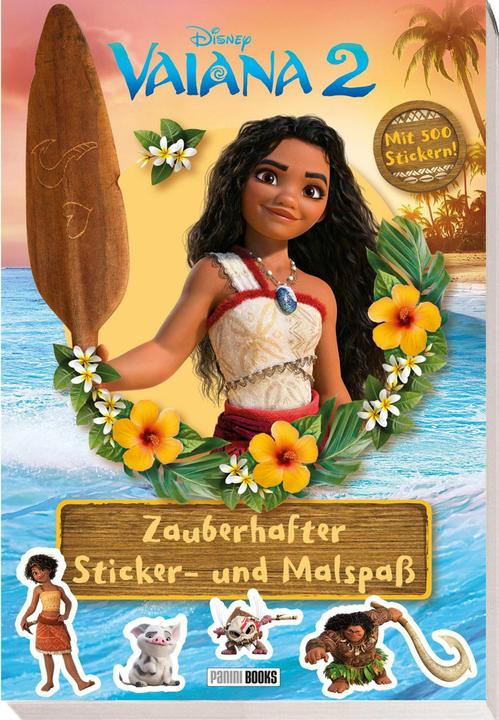 Produktbild Panini Disney Vaiana 2: Zauberhafter Sticker- und Malspass
