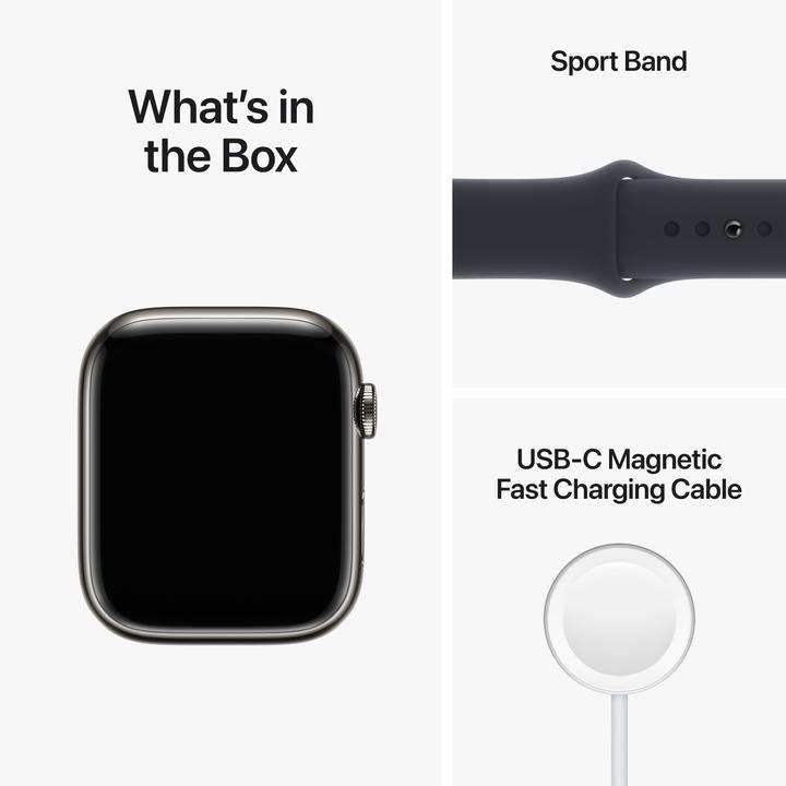 Actual product image Apple Watch Series 8 (45 mm, 4G)