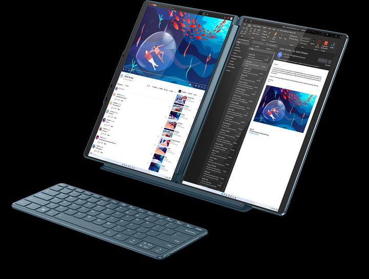 Produktbild Lenovo Yoga Book 9 (13.30", Intel Core i7-1355U, 16 GB, 1000 GB, CH)