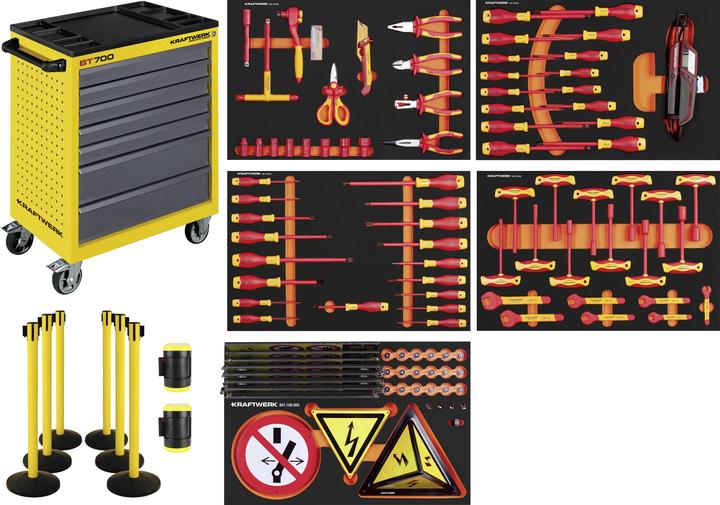 Kraftwerk VDE Werkstattwagen inkl. Barriere (124 x)