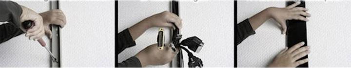 Image du produit Alunovo Goulotte de câblage Mini Design (Conduit, 20 cm)