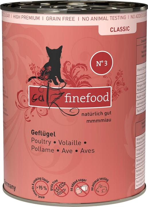 Immagine prodotto Catz Finefood No.03 Pollame (Adulto, 1 pz., 400 g)