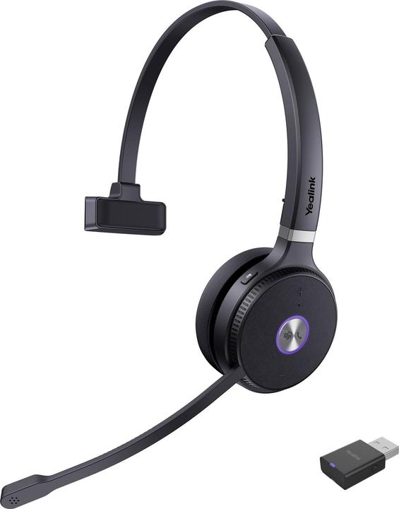Actual product image Yealink Headset WH62 Mono Portable Teams (Wireless, USB-A)