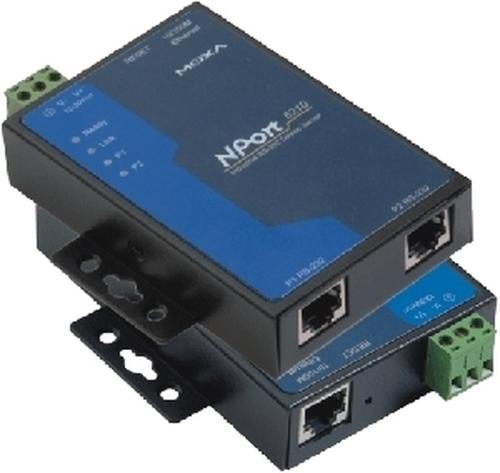 Image du produit Moxa NPort 5210, serveur LAN RS232, 2 ports (RJ45, RJ45 (1x))