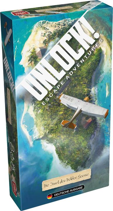Produktbild Asmodée Unlock! Die Insel des Doktor Goorse (Deutsch)