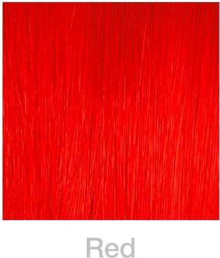 Balmain Straight Fantasy 45cm red 10 Stück Kunsthaar (Red, 45 cm)